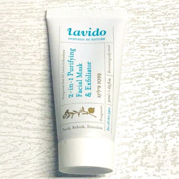 Lavido 2-in-1 Purifying Facial Mask & Exfoliator - Picture 2 of 3